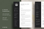 Resume/CV, a Resume Template by UX-group (Thumbnail 2 of 5)