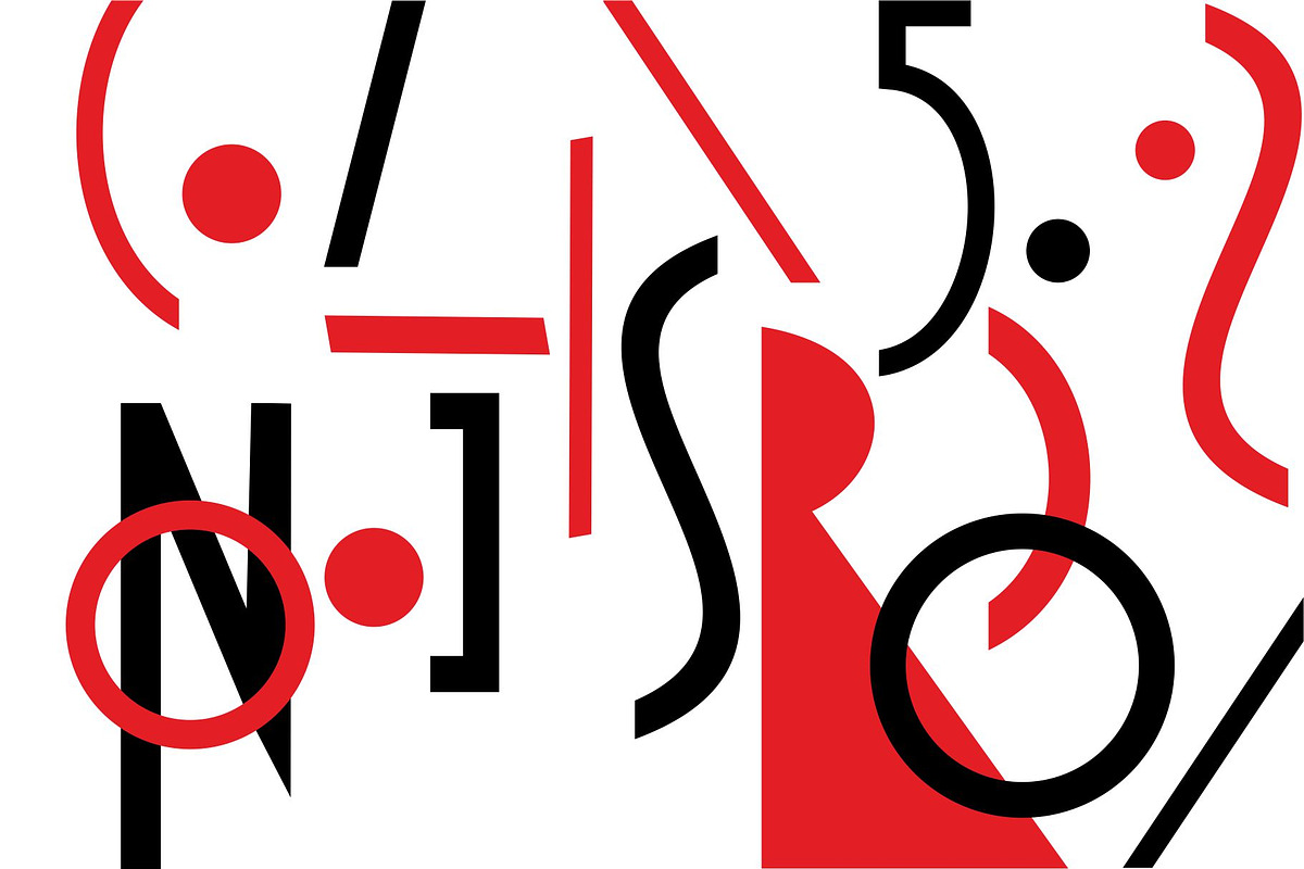 Malarstvo avangard color font preview 4