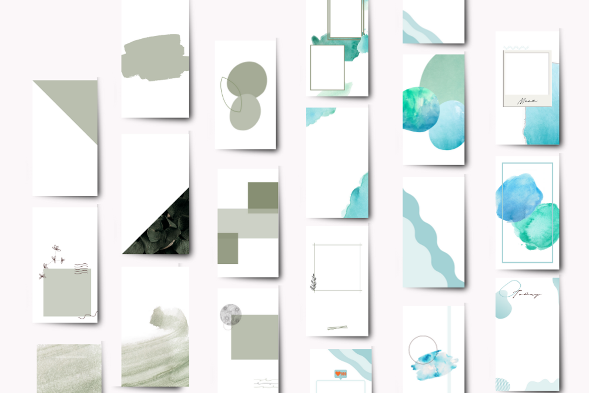 100 Instagram stories background, a Social Media Template by creative-kits (Photo 4 of 9)