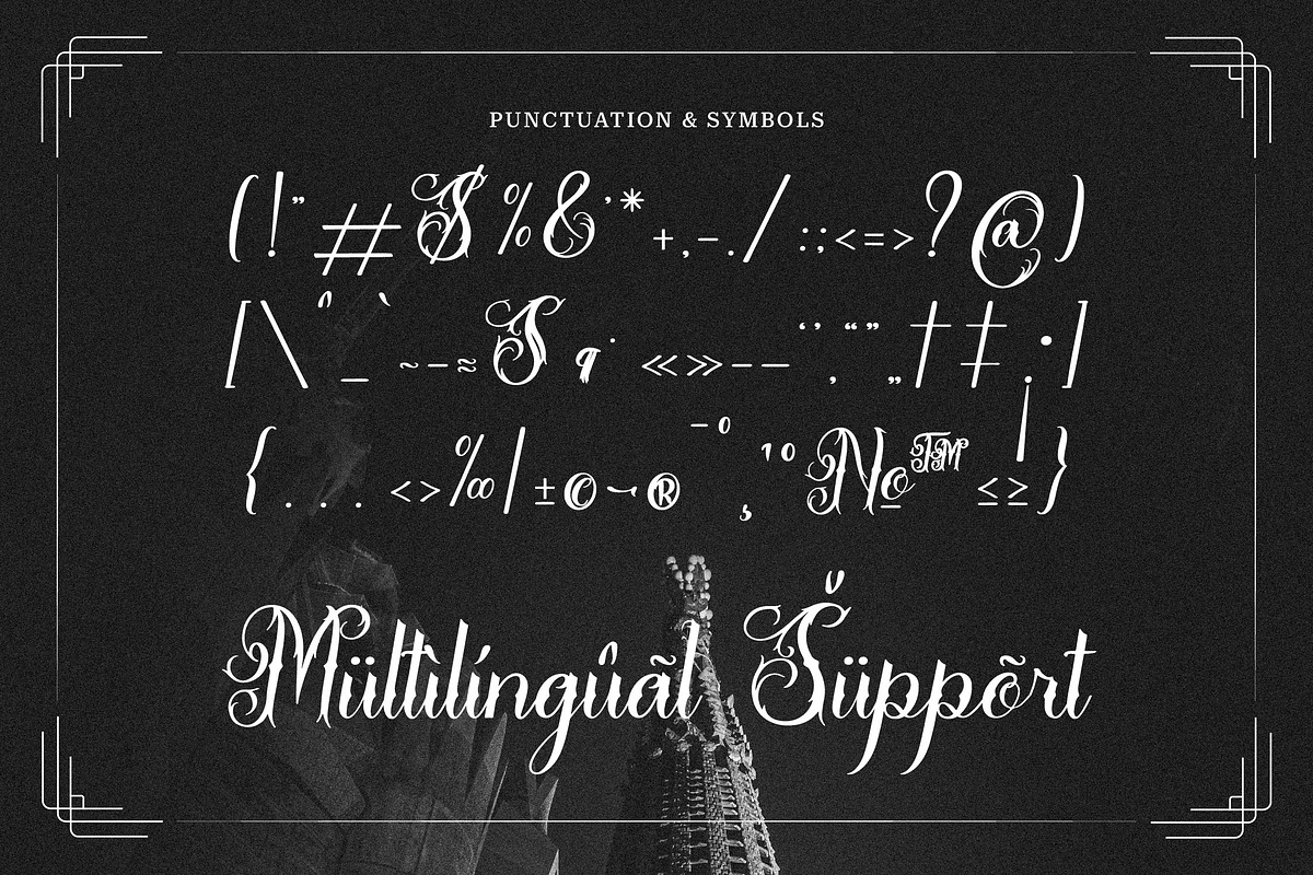 Ettolny Fullkit | Tattoo Script Font, a Script Font by Denustudios (Photo 10 of 13)