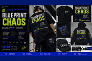 Blueprint Chaos, a Blackletter Font by Art StoreID (Thumbnail 2 of 11)