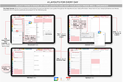 Minimalist Digital Planner iPad Andr, a Templates & Theme by Plamarplanners (Thumbnail 5 of 11)