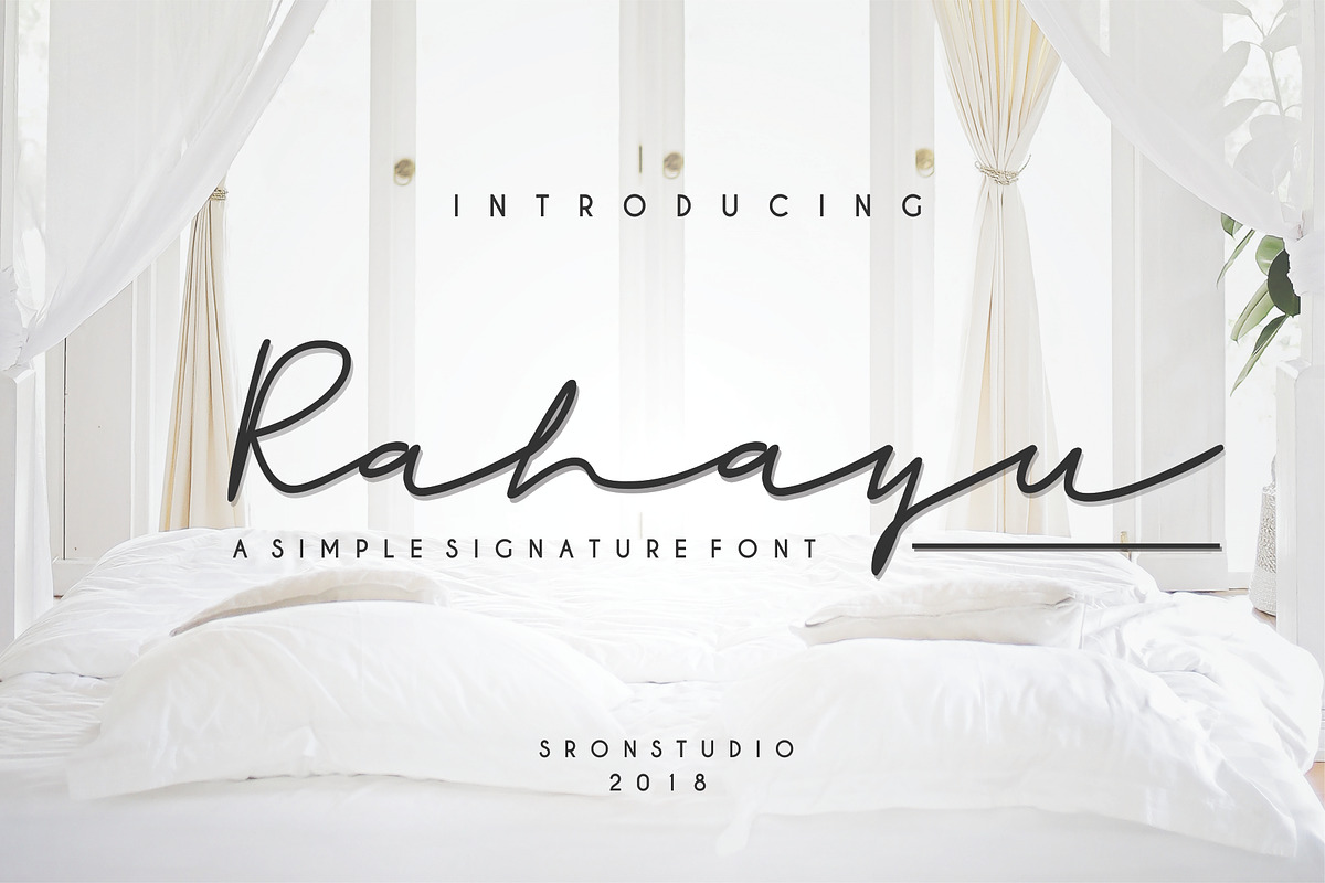 Rahayu Signature Font