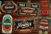 NS Liquor Label Templates, a Branding & Logo Template by Novisouldado (Thumbnail 3 of 8)