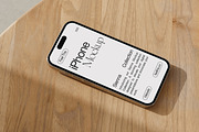 iPhone Mockup PSD, an iPhone Mockup by Feel This (Thumbnail 1 of 3)