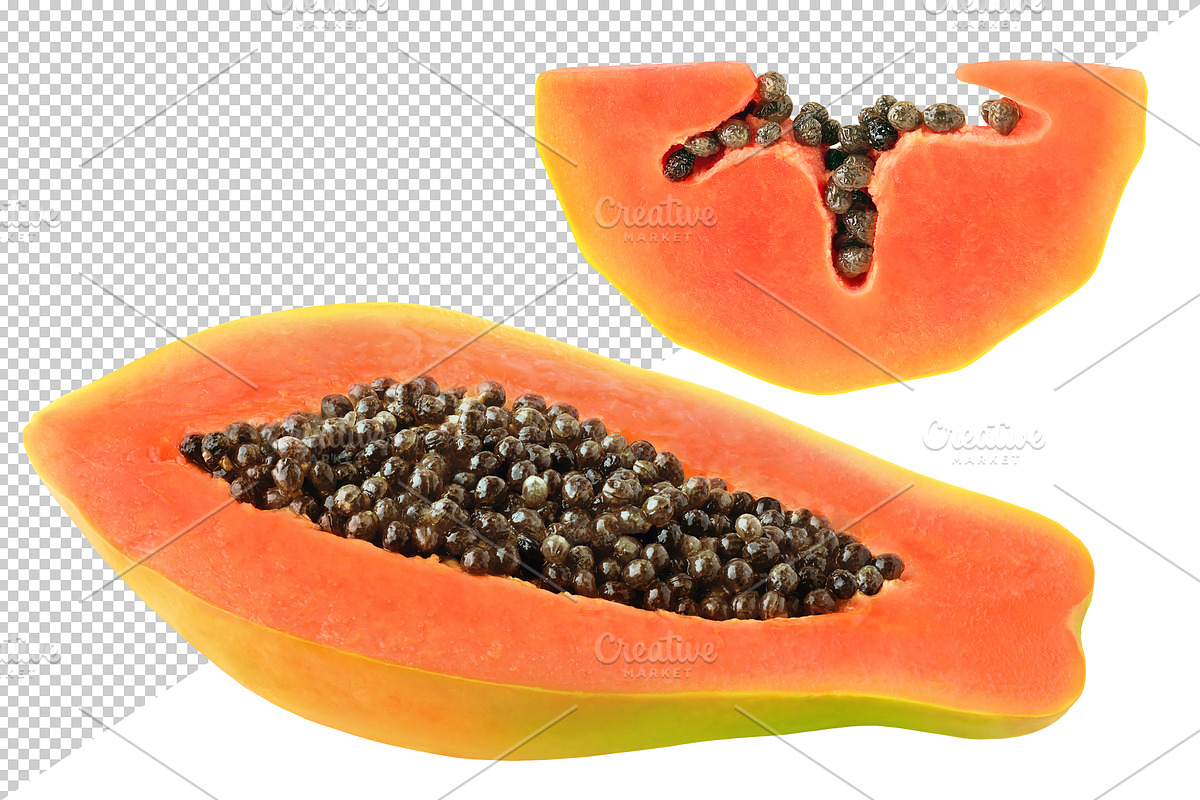 Colorful papaya, an Object Graphic by Fruits+Veggies (Photo 4 of 7)