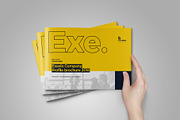 Horizontal Company Profile, a Brochure Template by Elite_Standard (Thumbnail 1 of 15)