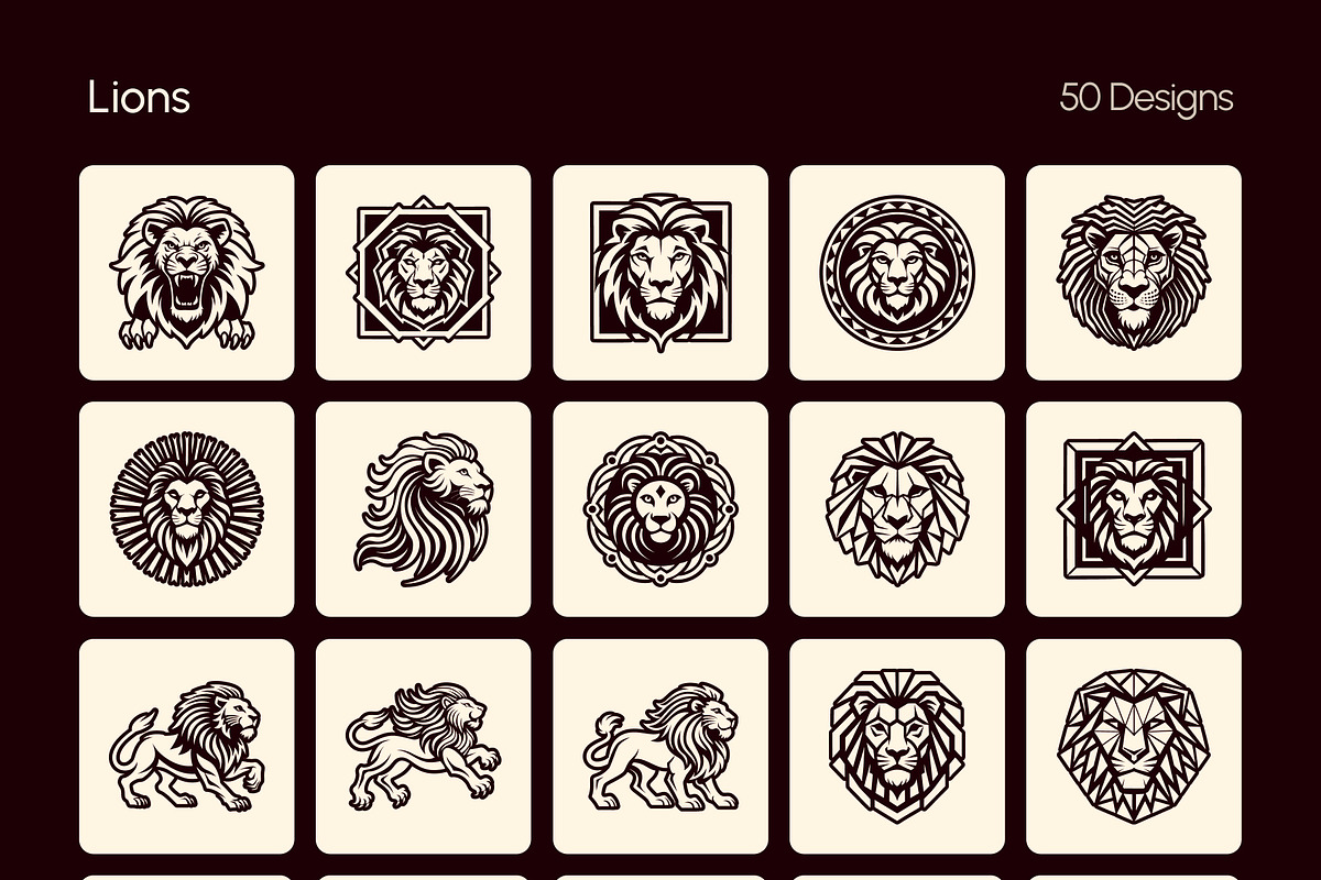 1500 Animal Logos, a Solid Icon by Creative Stall (Photo 26 of 37)