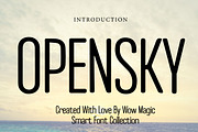 Opensky, a Serif Font by Wow Magic (Thumbnail 1 of 4)