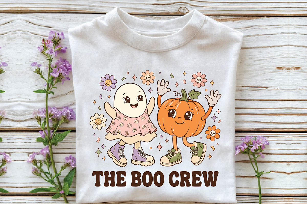 Retro Cute Halloween Sublimation, a Seasonal Illustration by DreamPrint404 (Photo 2 of 6)