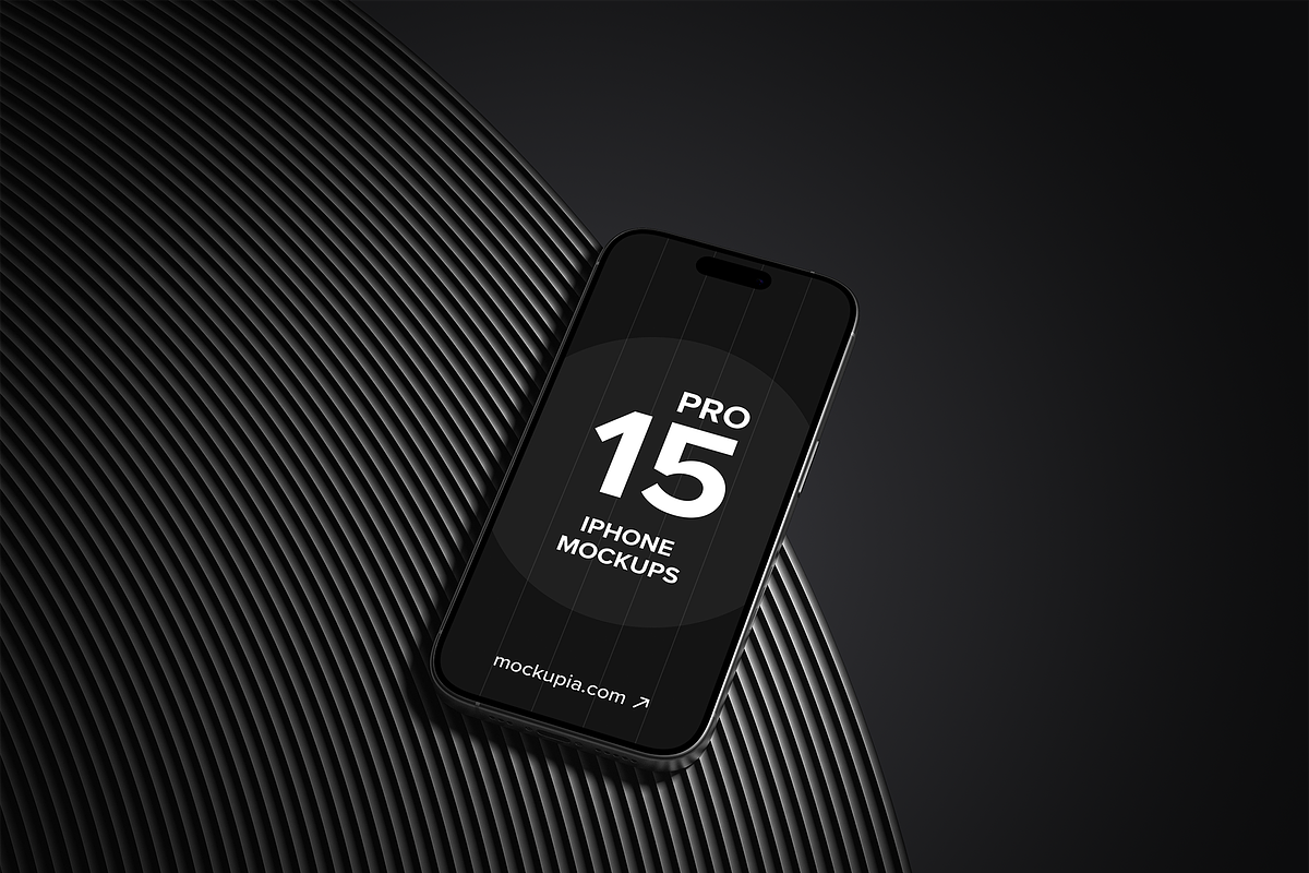 iPhone 15 Mockup, an iPhone Mockup by Mockupia (Photo 6 of 9)