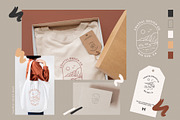 Coastal Line Art Logo Bundle, a Branding & Logo Template by Ellen Carty Design (Thumbnail 8 of 11)