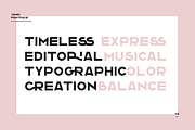 Yangi - Fontface, a Sans Serif Font by La Station B. (Thumbnail 8 of 10)