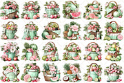 Summer Fruit Basket Clipart, an Illustration by Black Bird Studio (Thumbnail 2 of 5)