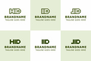 Letters HID IID JID Monogram Logo, a Branding & Logo Template by Pray Art Design Studio (Thumbnail 1 of 2)