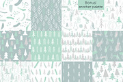 Christmas tree New patterns!, a Pattern Graphic by Katya_lu (Thumbnail 7 of 8)