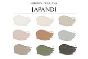 Sw Japandi Whole House Paint Palette, a Presentation Template by CONCEPT COLORS (Thumbnail 2 of 9)