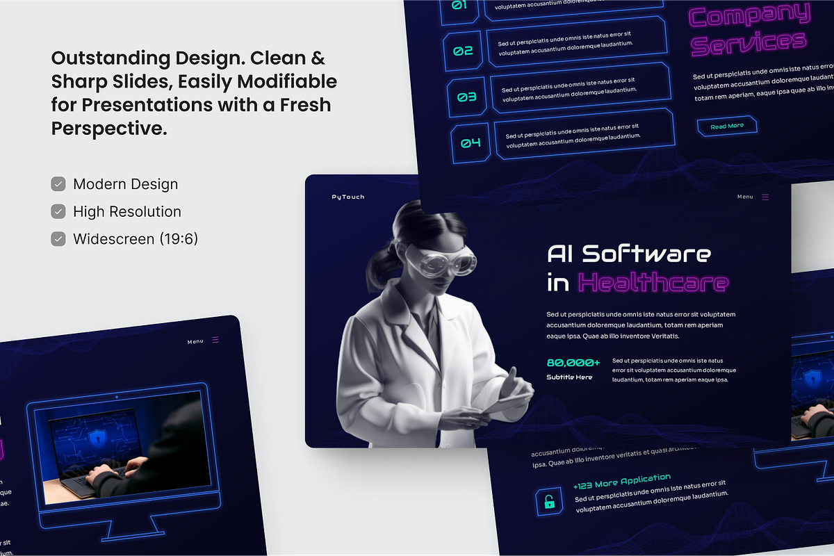 Software AI Presentation, a Presentation Template by SquidPixey (Photo 3 of 6)
