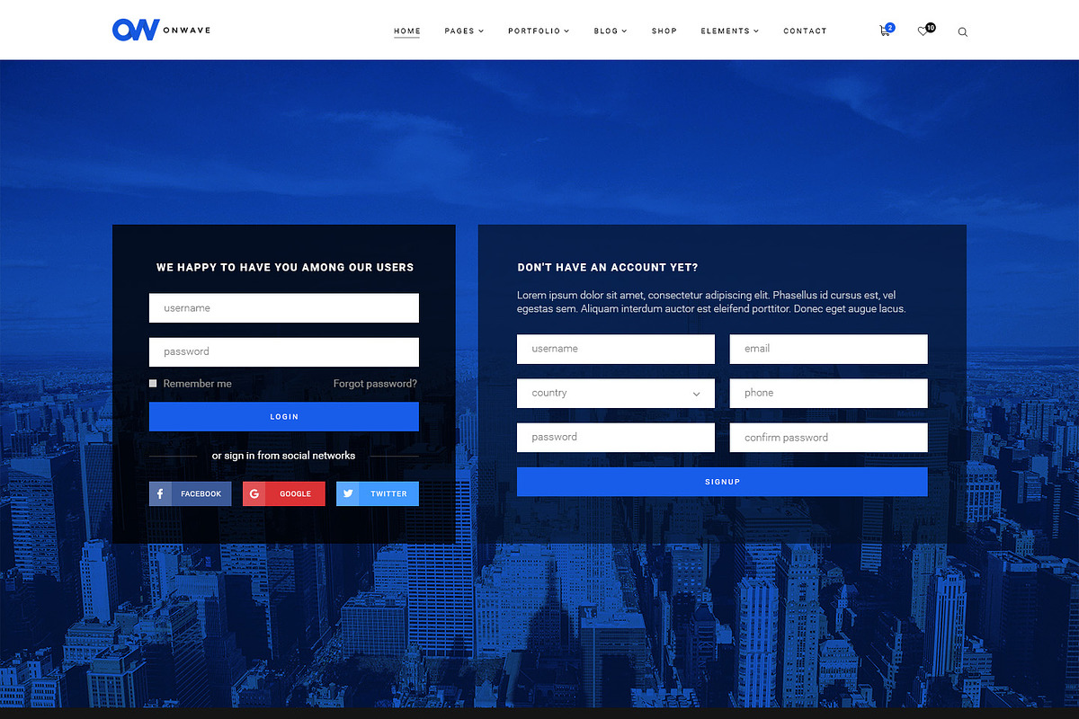 OnWave — Multipurpose PSD Template, a Websites & App Template by ScienteCraft (Photo 46 of 51)
