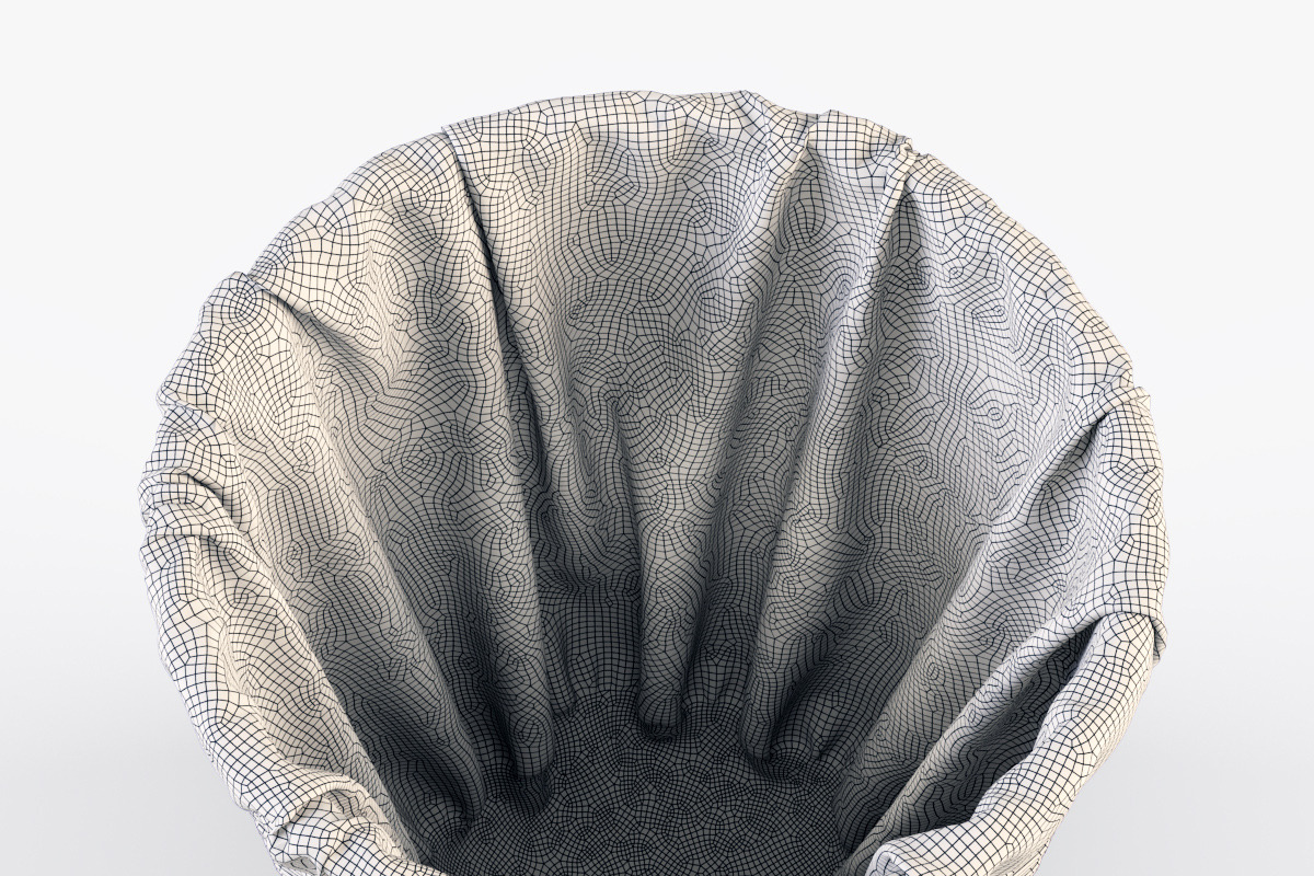 Wicker Laundry Basket 03 Purple, an Object 3D Model by Markelos (Photo 10 of 12)