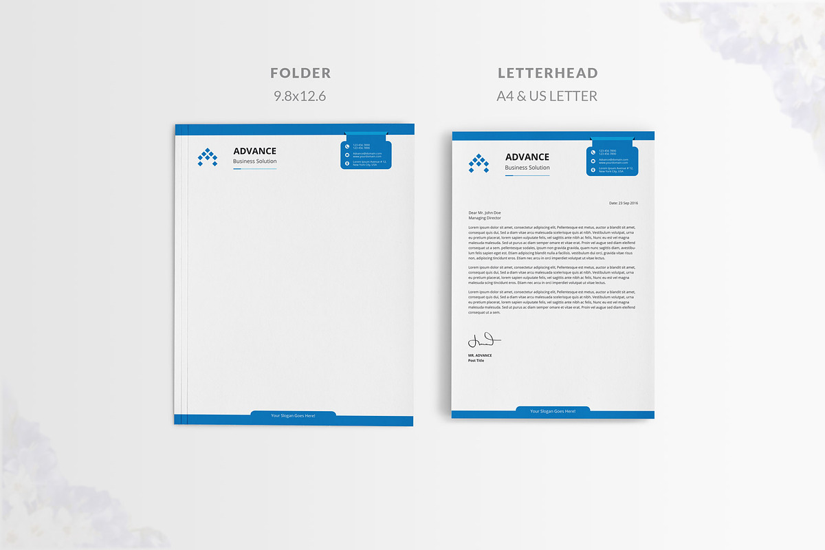 Corporate Identity, a Stationery Template by Mr-Template (Photo 3 of 3)
