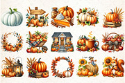 Fall Aesthetic Clipart, an Illustration by Libby Wishes (Thumbnail 2 of 11)