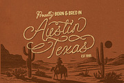 Howdy Handsome Layered Font Duo, a Script Font by Nicky Laatz (Thumbnail 16 of 39)