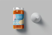 Glass Jam Bottle Mockups, a Product Mockup by megostudi0 (Thumbnail 7 of 7)