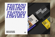 FantasyFactory - Rough Display Font, a Serif Font by Typeparties (Thumbnail 7 of 9)