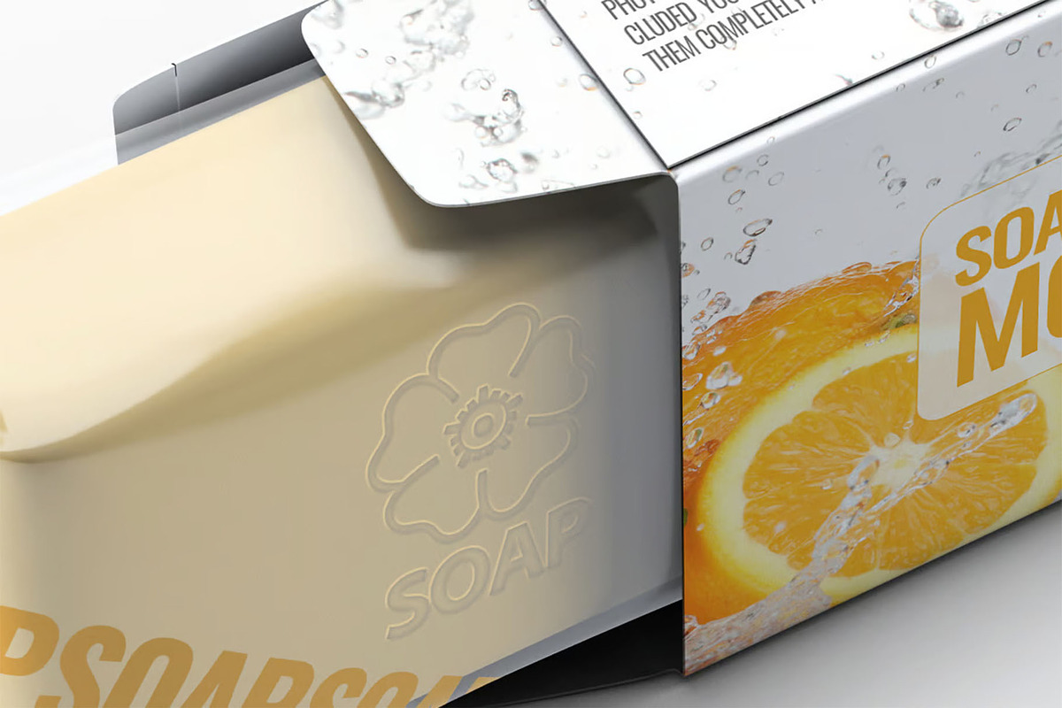 Soap Bar Package Mock-Up, a Household Mockup by DesignRushMarket (Photo 3 of 10)