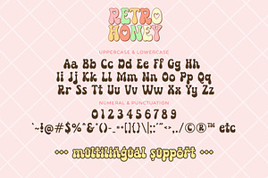 Retro Honey - Vintage Heart Font