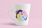 Friendship Flat Vector Illustration, an Illustration by DesignWP (Thumbnail 2 of 3)