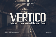 Vertico Modern Display Condensed