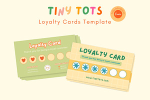 Loyalty Card Template, a Business Card Template by Hell Yeah Designs