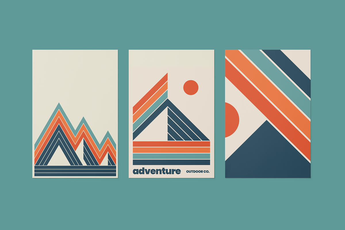 Retro Lines Adventure, an Illustration by tifftuff (Photo 4 of 12)