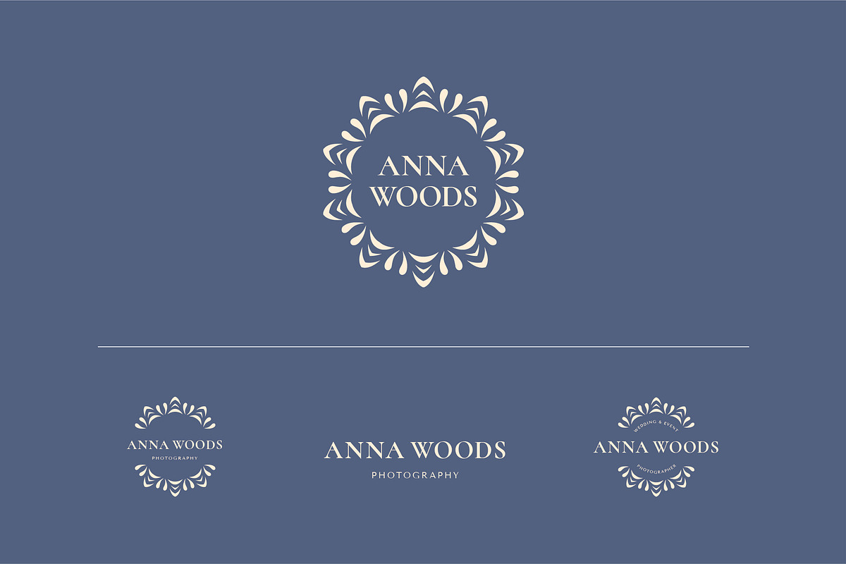 Vintage Floral Logo Template, a Branding & Logo Template by GudBrand Studio (Photo 3 of 6)