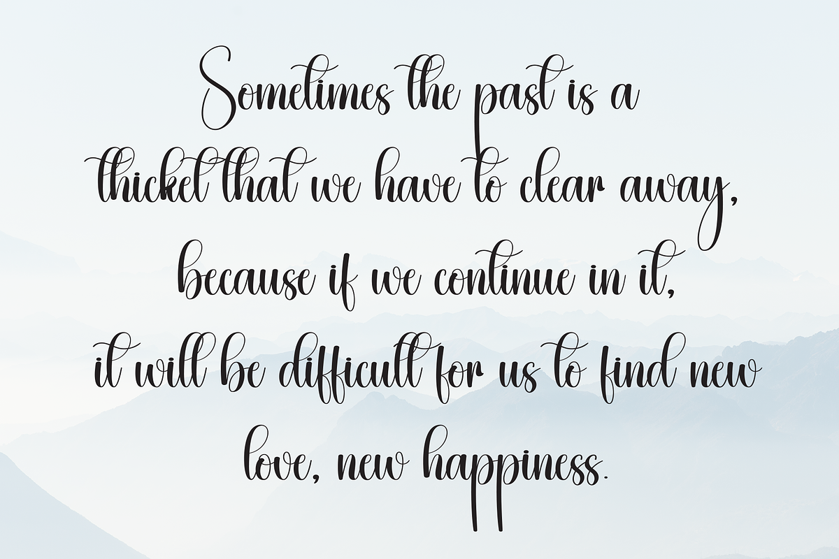 Anything | Script Font, a Handwritten Font by Scratchones (Photo 6 of 9)