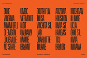 Rainshade - Condensed Display Font, a Sans Serif Font by Typeparties (Thumbnail 9 of 12)