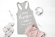 Next Level 1533 Tank Mockup Bundle, a Shirt Mockup by lock and page (Thumbnail 30 of 35)