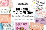 Entire Font Collection, Future Fonts, a Script Font by Jordyn Alison Designs (Thumbnail 1 of 8)