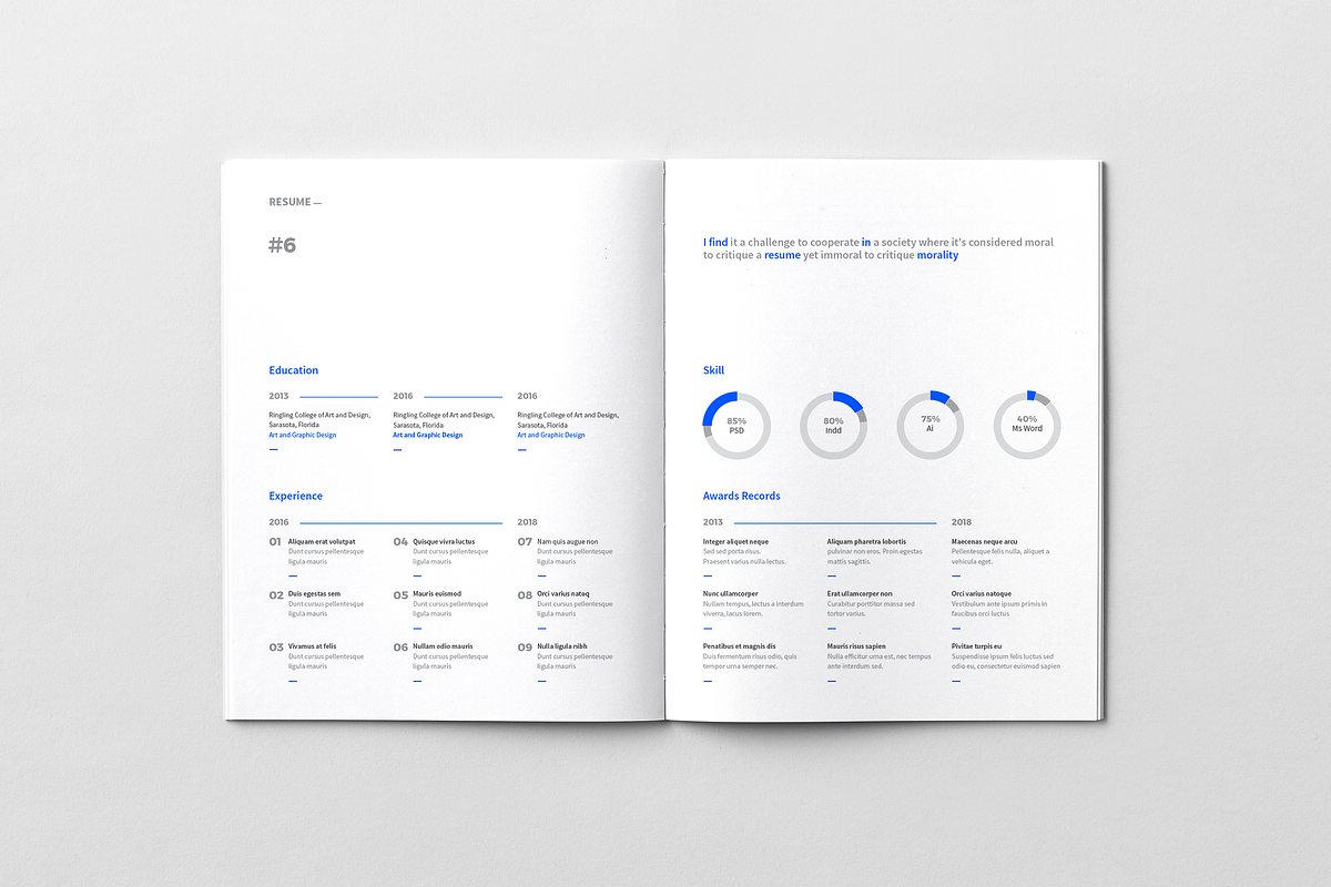 Photography/Graphic Design Portfolio, a Brochure Template by BOXKAYU (Photo 4 of 19)