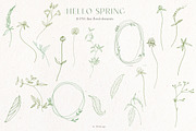 Hello Spring Watercolor ClipArt, an Animal Illustration by whiteheartdesign (Thumbnail 8 of 24)