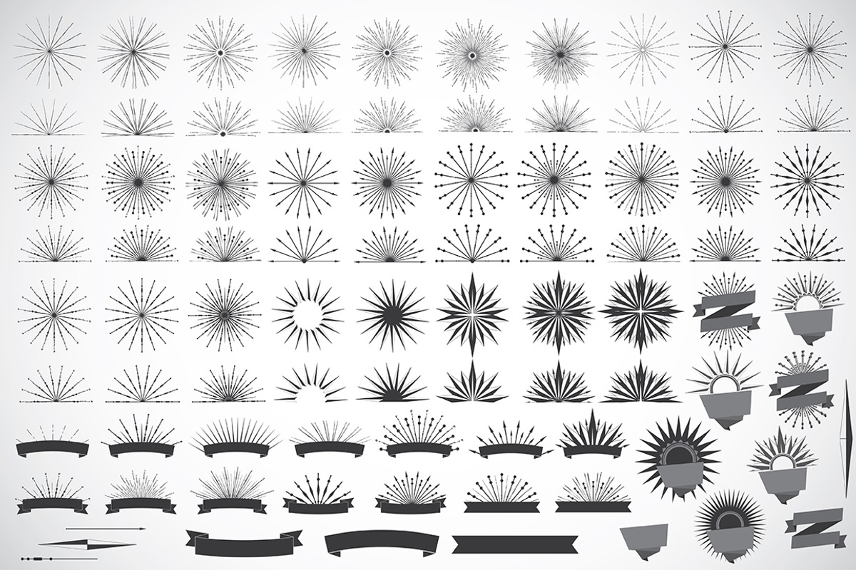 Instant featured - 77Retro Sunbursts preview 5