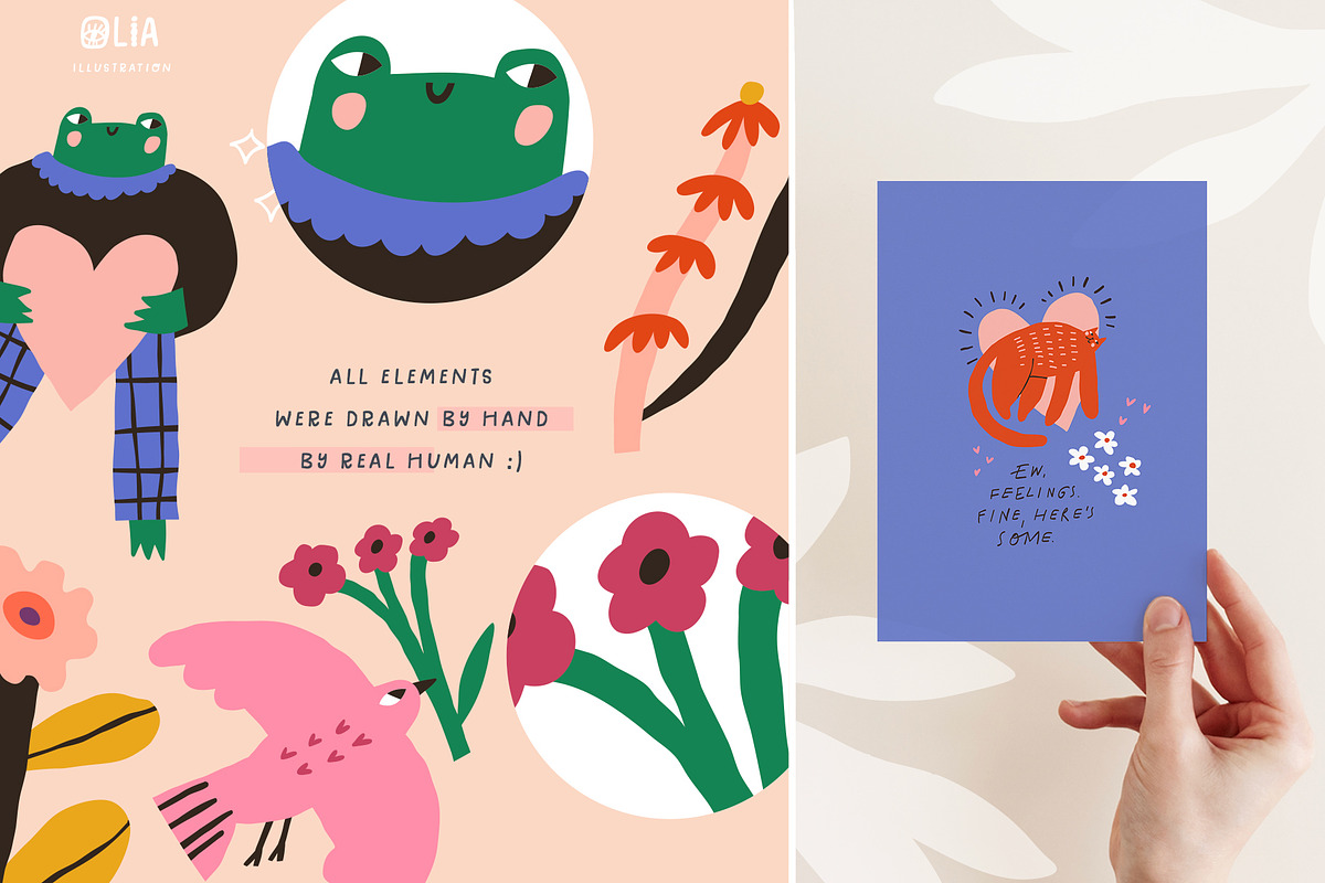 Valentine Animals | SVG, PNG, AI, an Animal Illustration by Olia (Photo 9 of 11)