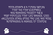 Moon Sonata - Halloween Font, a Handwritten Font by QR Design Studio (Thumbnail 2 of 6)