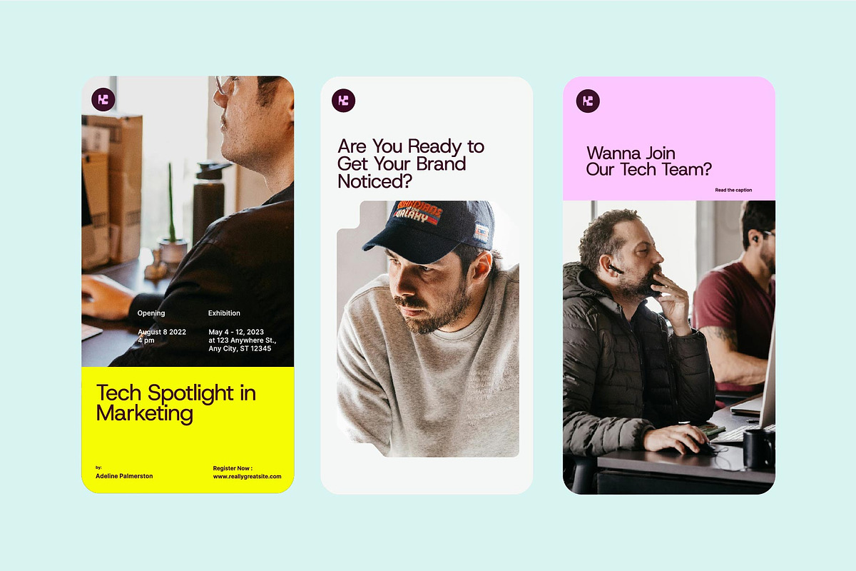 Modern Agency Social Media Templates, a Social Media Template by Creo.pt (Photo 5 of 5)