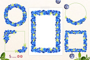 Wild Blueberries. Watercolor Clipart, a Food Illustration by Tata Pilip (Thumbnail 4 of 8)