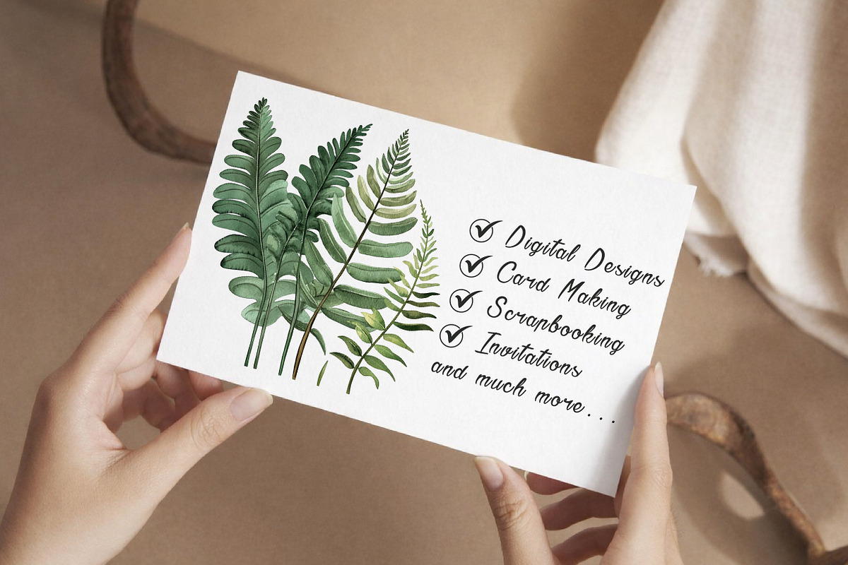Watercolor Palm Tree Clipart, an Illustration by Libby Wishes (Photo 3 of 7)