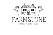 Farmstone Rustic serif font. Doodles, a Serif Font by LABFcreations (Thumbnail 10 of 17)