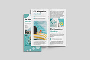 Modern DL Magazine Mockup, an Advertising Mockup by Indah (Thumbnail 5 of 6)